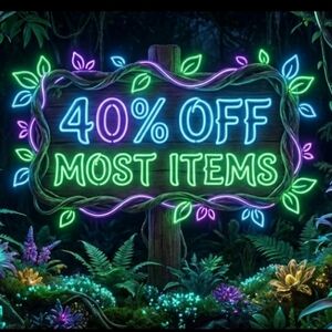 40% Off Most Items